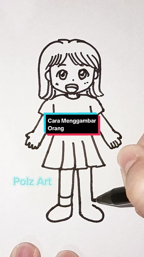 Cara Menggambar Orang: Langkah-Langkah Mudah dan Simple