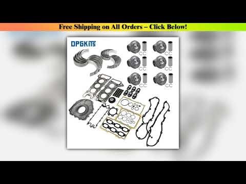 AJ126 306PS 3.0L V6 Engine Overhaul Rebuild Kit LR062617 For Jaguar F-Pace F-Type XE XF XJ Land