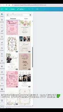 How to Create a Wedding Program Fan in Canva | DIY Wedding Stationery