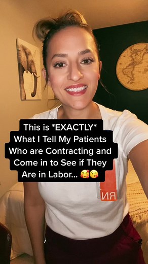 Did you know that contracting frequently and/or painfully is *NOT* how a provider defines labor?! 😱 Yeah, I didn’t either before I did this job! Let me share what I know….🥰#birth #laboranddelivery #pregnancy #learnontiktok #contractions #RecycleUp