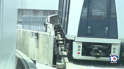 Skytrain at Miami International Airport now fully reopened