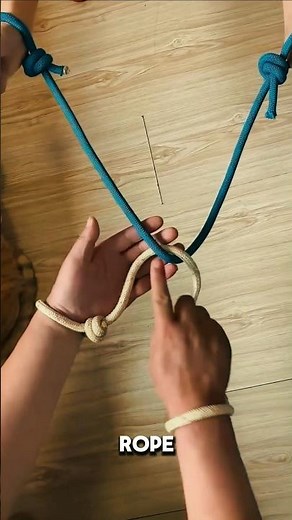 Escape Rope Trick That Could Save Your Life 😯