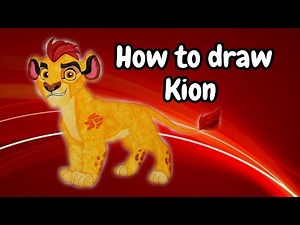 Lion Guard- How to easily draw Kion- Easy drawing (Sidiki diabaté music)