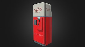 Vintage Coke Machine - Buy Royalty Free 3D model by luxe3dworld