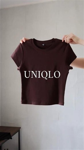 UNIQLOoutfit🤎大人気なミニTとジャージーバレルレッグパンツ！ #ユニクロ #uniqlo #outfit #30代