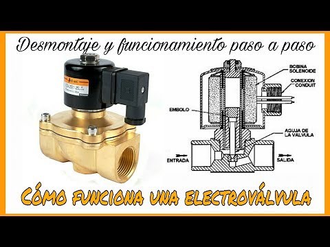 CÓMO FUNCIONA UNA ELECTROVÁLVULA O VÁLVULA DE SOLENOIDE #Electroválvula #Cómofunciona