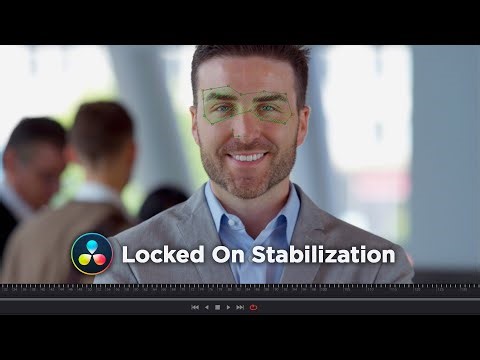 Locked On Stabilization | DaVinci Resolve 17 Tutorial