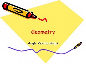 Angle Relationships (Geometry) - Instructional Slides & Video