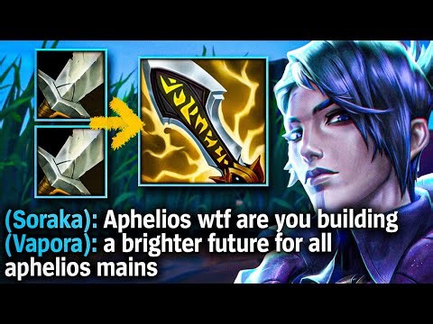 Everyone loves my Mathematically Correct Aphelios Build