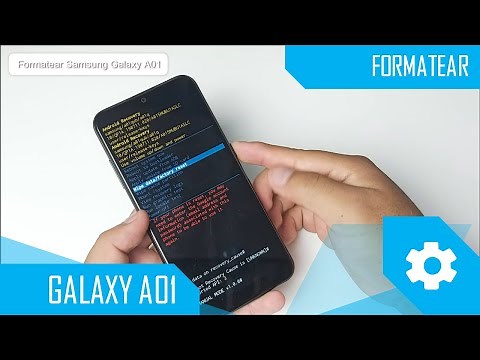 Formatear Samsung Galaxy A01 | Android 10