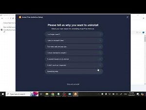How To Uninstall AVAST Antivirus From Windows - Easy Guide