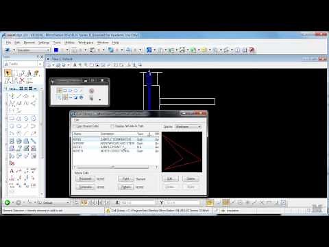 Microstation lecture 09 (CIE 101, Civil Engineering Graphics)