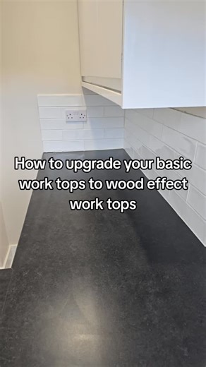 New work tops the easy way....vinyl wrapped using premium wood vinyl! #kitchenwrap #kitchenwrapping #kitchen #homerenovation #southwales #SmallBusiness #vinylwrapping #vinylwrap #homedecor | Vinyl Revamps