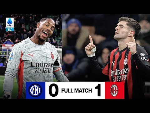 Full Match | Pulisic and Maignan derby heroes | Inter 0-1 AC Milan | Serie A 2025/26