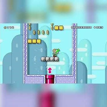 ☆★ A GOOD PLATFORMING WARM UP ★☆ by Matt SMM2 #shorts 🍄Super Mario Maker 2 | No Commentary #dwd