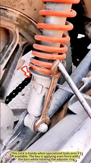 DIY Shock Absorber Adjustment.