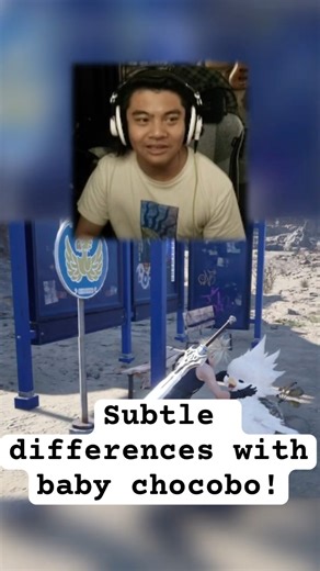 Subtle differences with every baby chocobo! #FinalFantasy7Rebirth #FinalFantasy7 #FF7Rebirth #FF7