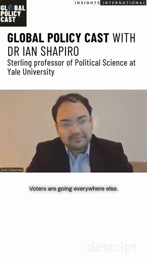 Dr Ian Shapiro on voting behaviour and democracy | Yale Professor for Global Policy Cast 2026
