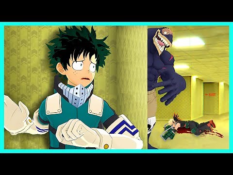 Deku Escaped The Backrooms.. (MHA VR)