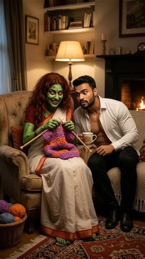 Churail ne sweater banaya! 🧶 Unexpected ending 😂 #shorts #Ghost #Comedy #churails