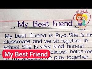 My Best Friend Essay in English | 100 Words Essay | Simple English Writing
