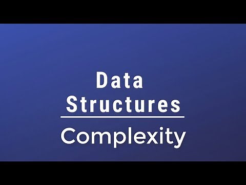 #01 [Data Structures] - Complexity