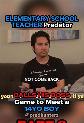 Elementary school teacher calls his boss and tells her hes and predator #fyp #crime #caught #copsoftiktok