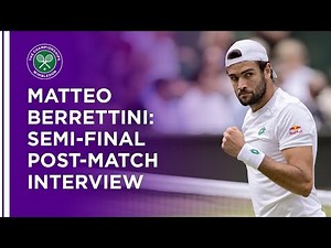 Matteo Berrettini Semi-Final Post-Match Interview | Wimbledon 2021