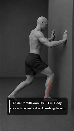 Try the Ankle Dorsiflexion Drill | FitWoW
