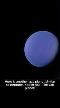 Exploring REAL solar systems part 2! Kepler 90 system! #cosmolog #space #universe #astronomy #planet