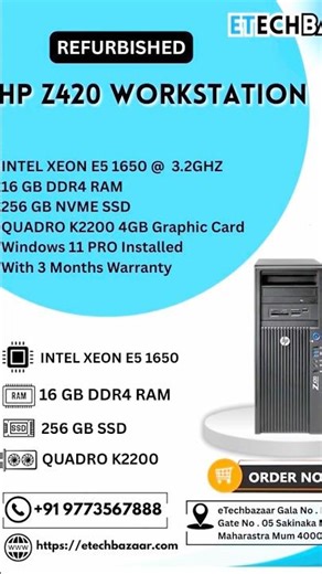 💪Best Budget Workstation For Editing & Graphics #youtube #hp