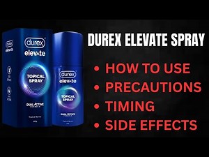 Durex elevate delay spray