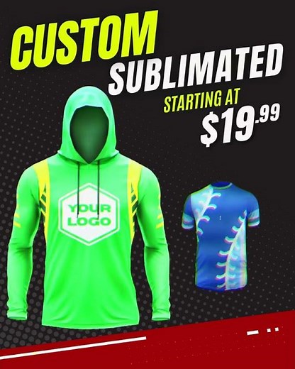 Custom Sublimated Hoodies and Shirts | Epic Sports Team and Fan Apparel