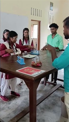 KMnO4 +H2SO4+C2H5OH science experiment #youtubeshorts #science #experiment