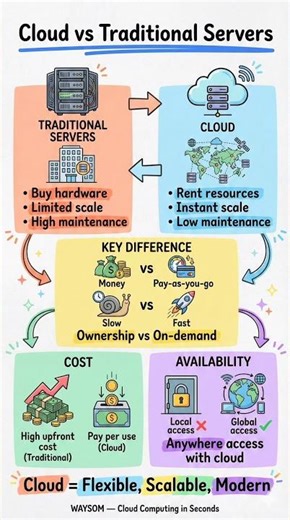 Cloud vs Traditional Servers ☁️⚖️ | Which Is Better?