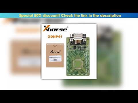 Review Xhorse XDNP41 MC68HC05X32 Adapter for VVDI Key Tool Plus and Mini Prog••••••••••••••••••••••