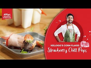 Kellogg's Cornflakes Strawberry Chill Pops | Frozen Delights | Amazing Kreations by Ranveer Brar