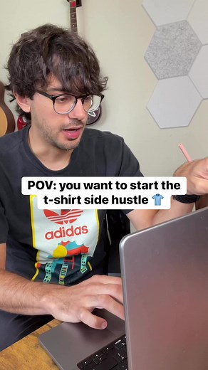 148K views · 1.9K reactions | POV: you want to start the t-shirt print on demand side hustle . I’m new to this one, but this is what I’ve found to work. I’m slowly expanding my designs, but starting super niche is definitely the way to go at the beginning  #sidehustle #sidehustleideas #tshirt #printondemand #etsyseller | Stevie Sells | Facebook