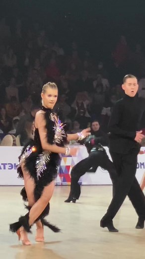 Ballroom Dance Performance in Stunning Outfits