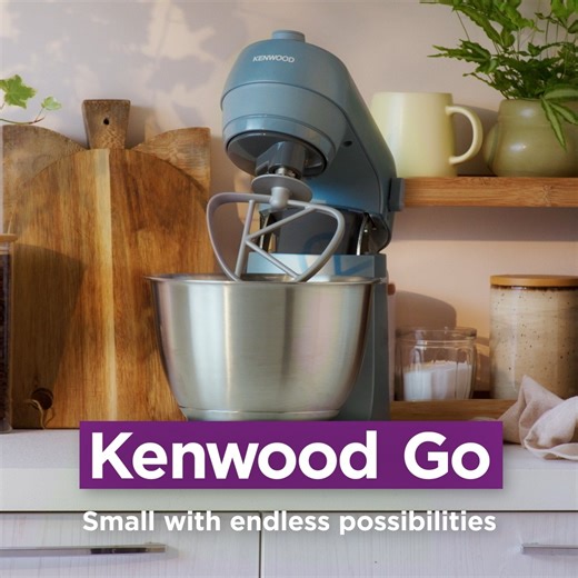 Small space? Big creativity. The Kenwood Go Stand Mixer brings power and precision to every bake. No bulky setup needed. Whip, knead, and mix your way to perfect results, whether you’re in a small kitchen or just short on time. ✨ Big performance. Compact design. #Kenwood #Kenwoodza #KenwoodGo #SmallSpaceBigPerformance | Kenwood