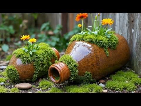 Upcycle Plastic Bottles into Stunning Garden Decor (Easy DIY Ideas!)