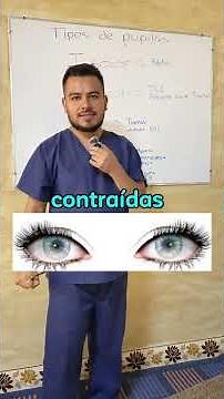 Tipos de pupilas 👁️