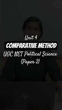 L7: Comparative Method #ugcnet2026 #politicalscience #netjrf #ugcnet #ugcnetexam #ugccreator #ugc