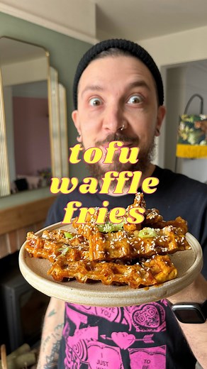 506K views · 68 reactions | TERIYAKI TOFU WAFFLE FRIES ...