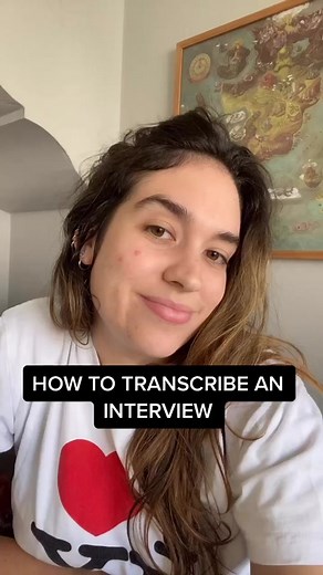 How to transcribe! #learnontiktok #tiktokpartner #journalism #hollywood #jobs