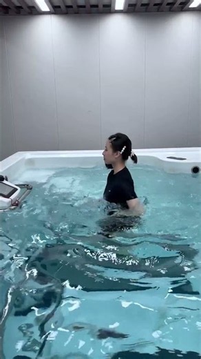 🤯 Rooftop Pool?! See How They Installed a Full Swim Spa in Minutes