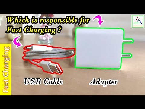 How to identify a Fast Charger Cable and Adapter ?