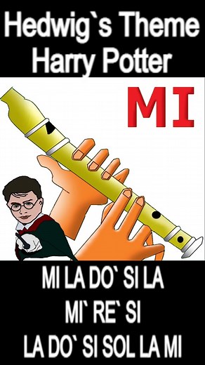 #harrypotter en #flauta #flautadulce #hedwig #recorder #parati #fyp