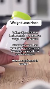 Glucomannan for weight loss⁉️ Did you know that glucomannan, a natural fiber, can be your ally on the path to healthy hormones and weight loss? Here's the science-backed scoop, including how to supplement responsibly:1️⃣ Gut Health Boost: Glucomannan nourishes your good gut bacteria, creating a thriving microbiome that supports digestion and overall well-being. 🦠2️⃣ Delayed Gastric Emptying: It's like a traffic cop for your stomach! Glucomannan slows down gastric emptying, promoting feelings of