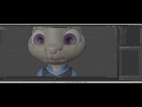 Judy Hopps face tutorial (revised)